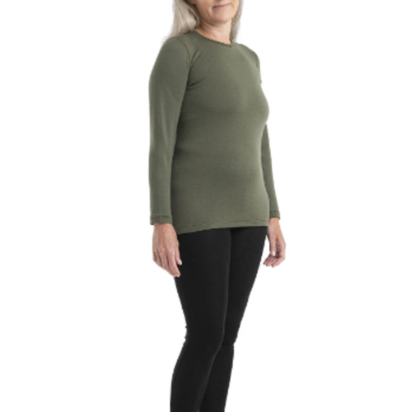 Icebreaker Merino 260 Tech Long Sleeve Crewe Thermal Top L - Picture 9 of 10
